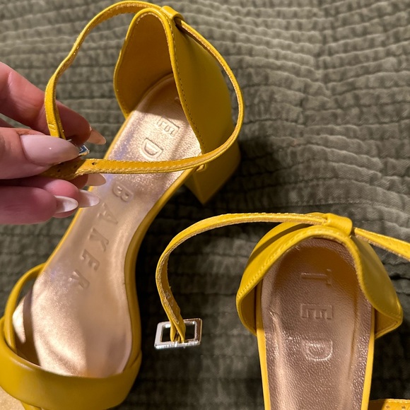 NEVER WORN Ted Baker ankle strap midi heel shoes Size 37.5 - Picture 8 of 11